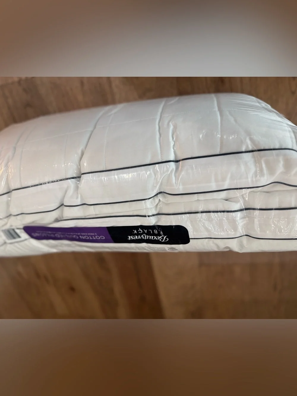 BEAUTYREST BLACK 2pk Luxurious Down Alternative Pillows